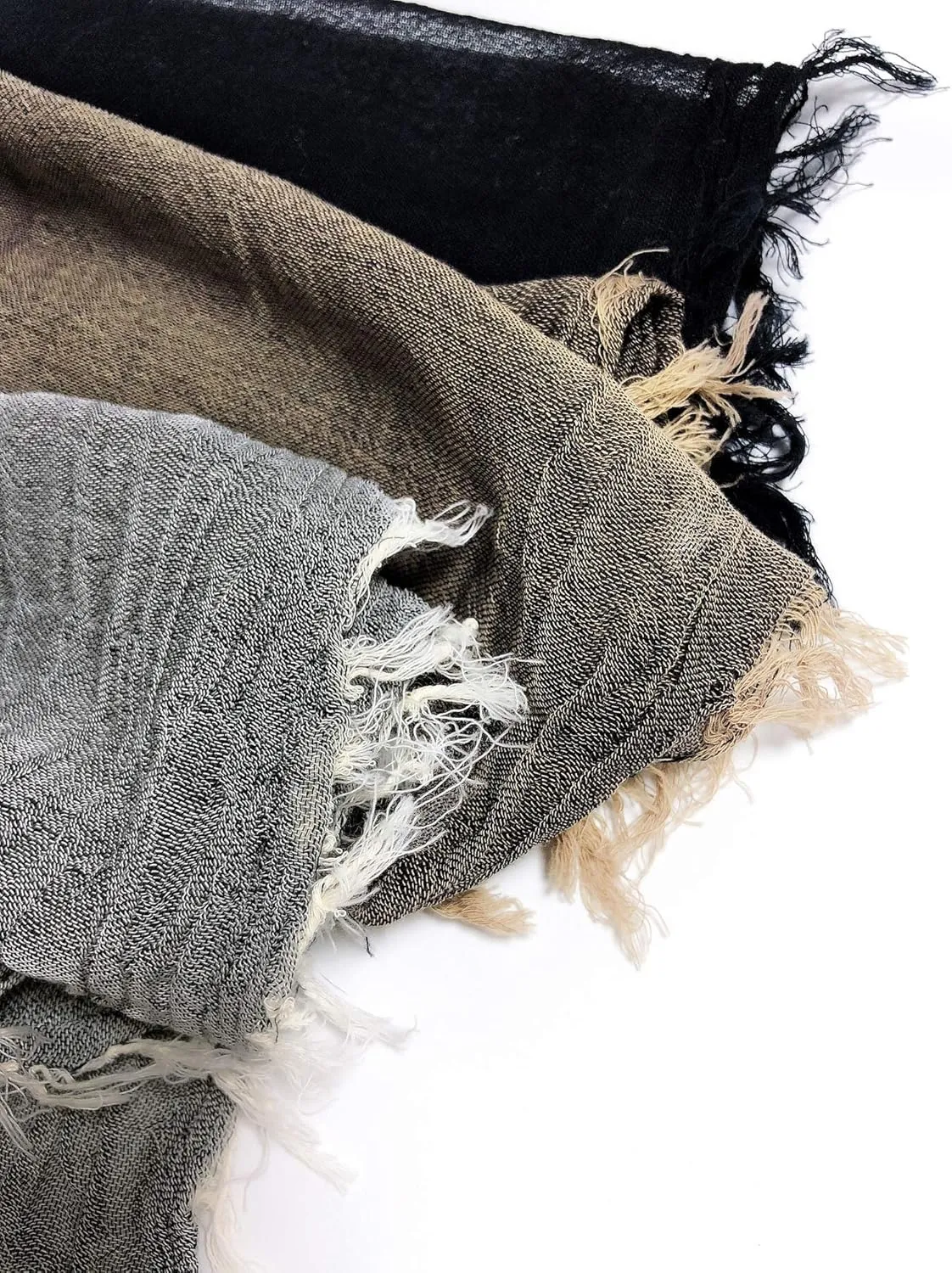 GERINLY Color Block Spring Scarf for Men Long Neck Wraps Shawl Urbanstyle Scarf Gift for Men