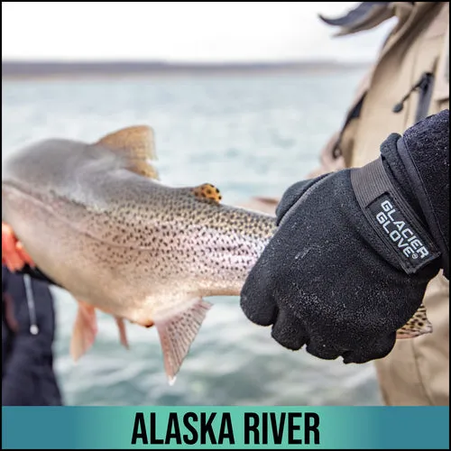 Glacier Glove Alaska River Fingerless