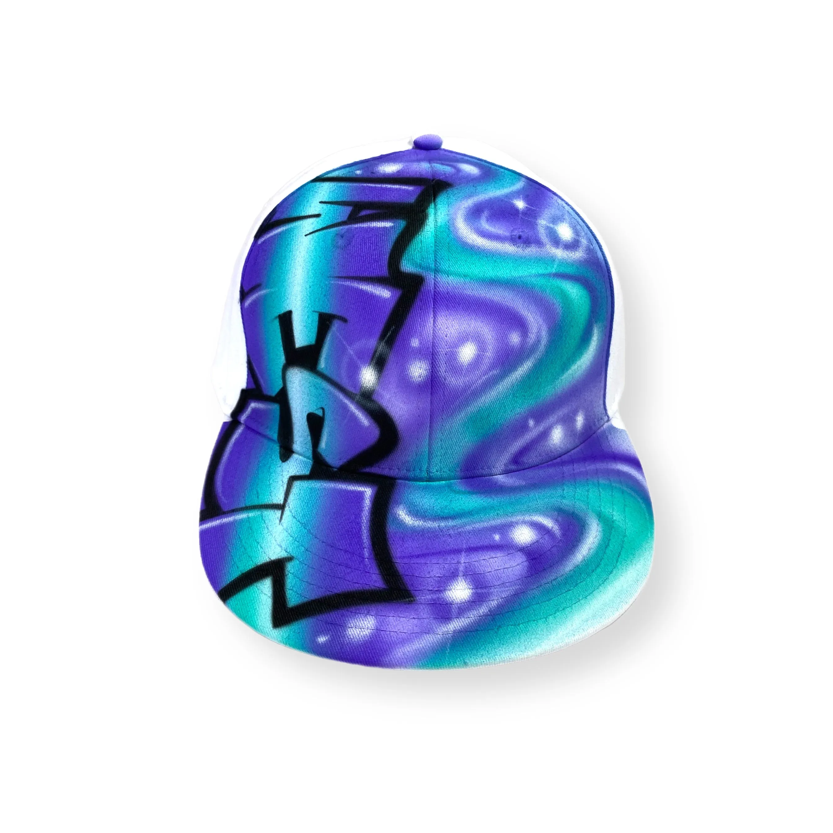 Graffiti Side Swirl Snapback (1)