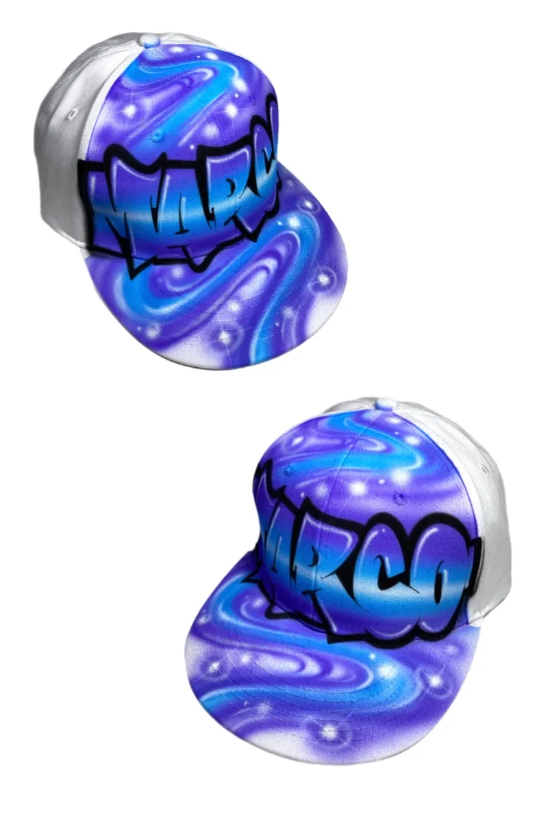 Graffiti Side Swirl Snapback (1)