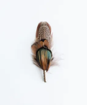 Green   Brown Feather