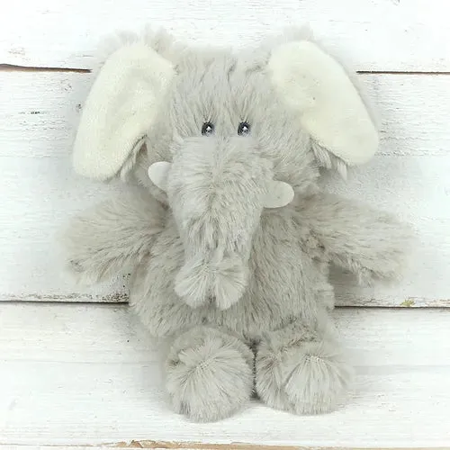 Grey Elephant Mini Snuggly Soft Toy By Jomanda