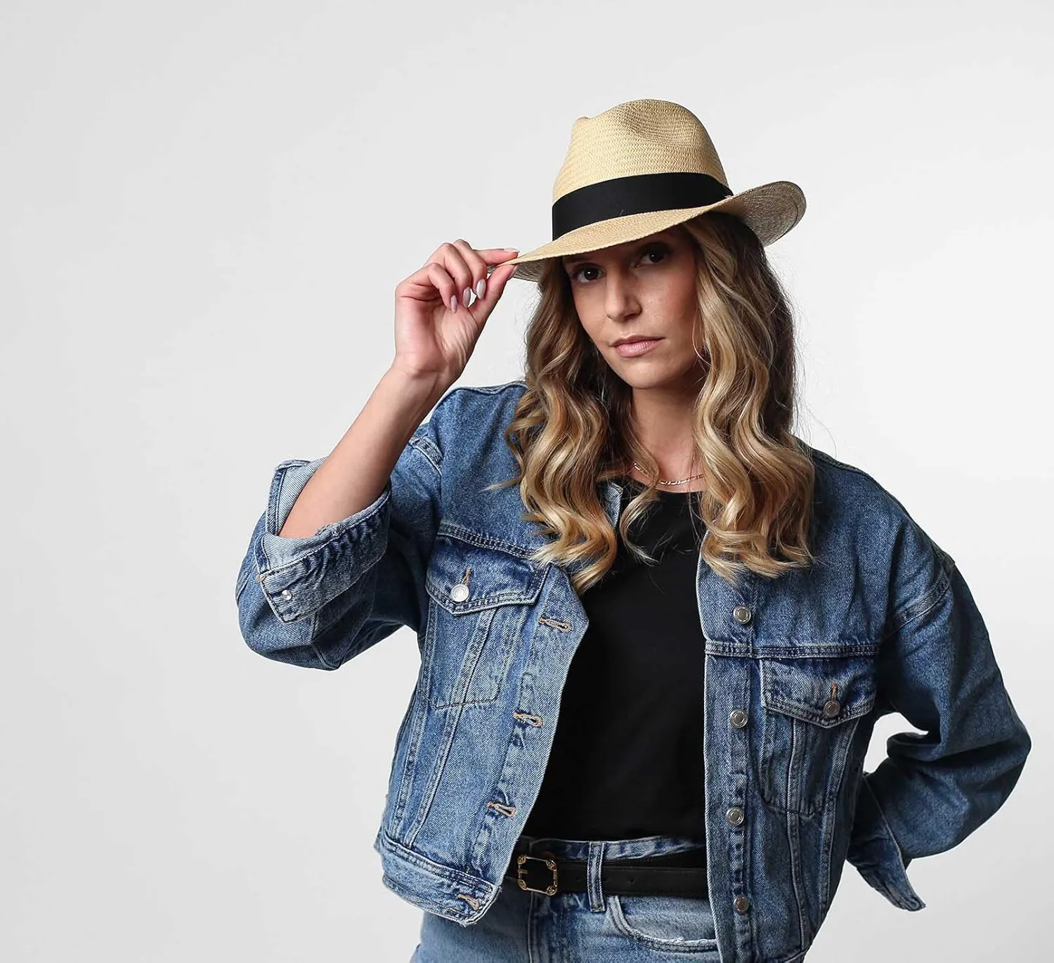 Havana Fedora Fedora Hat Wide Brim