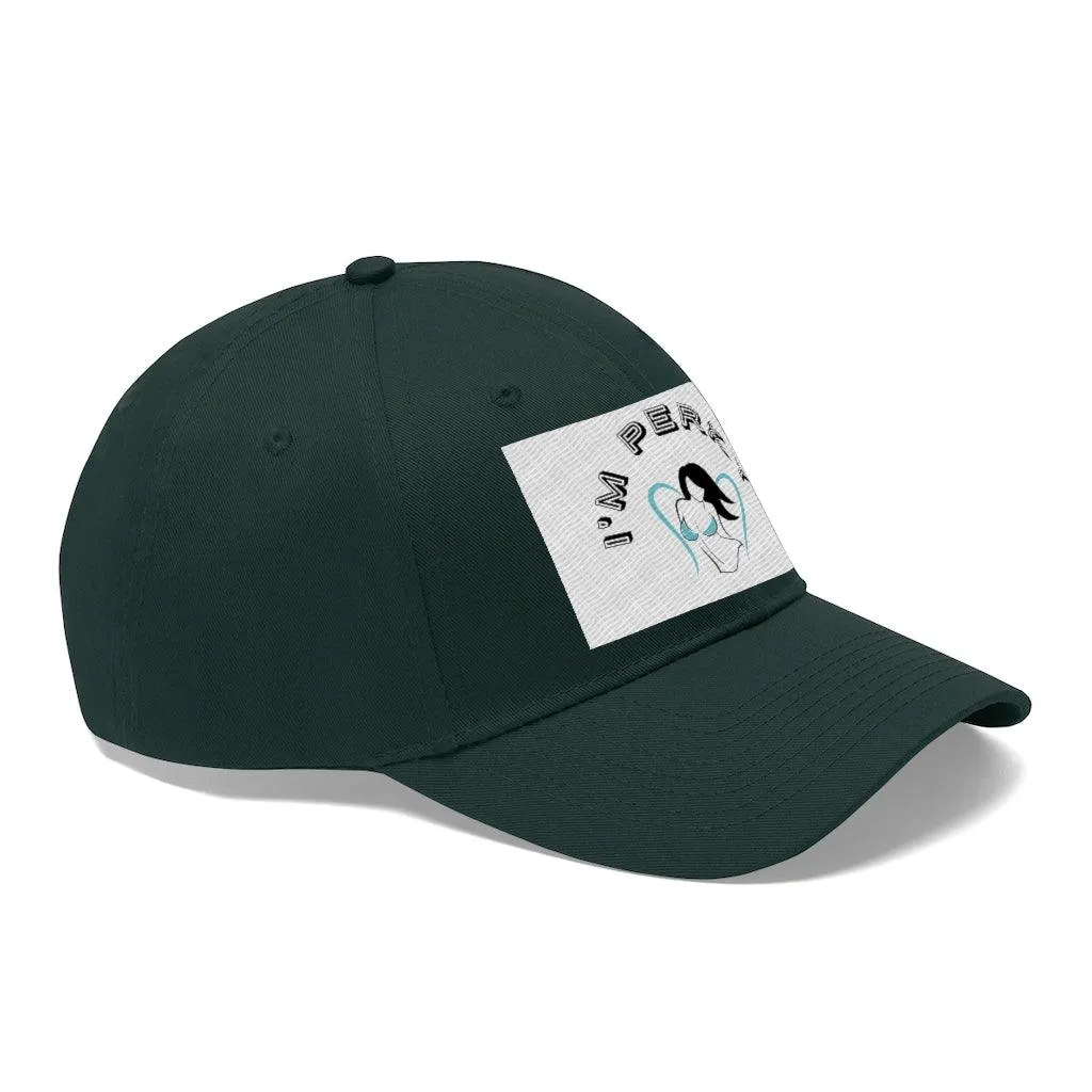 I'm P.E.R.K.Y.  Unisex Twill Hat