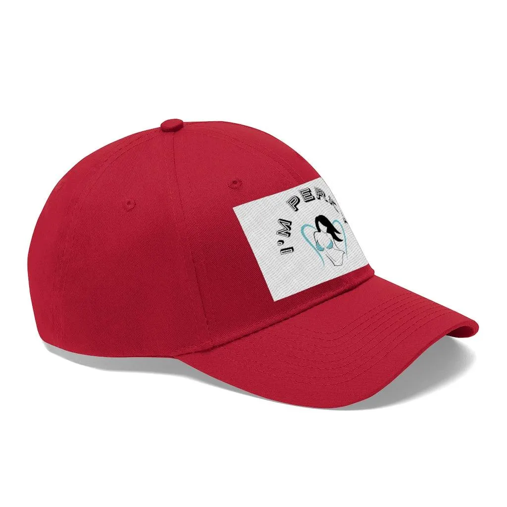 I'm P.E.R.K.Y.  Unisex Twill Hat