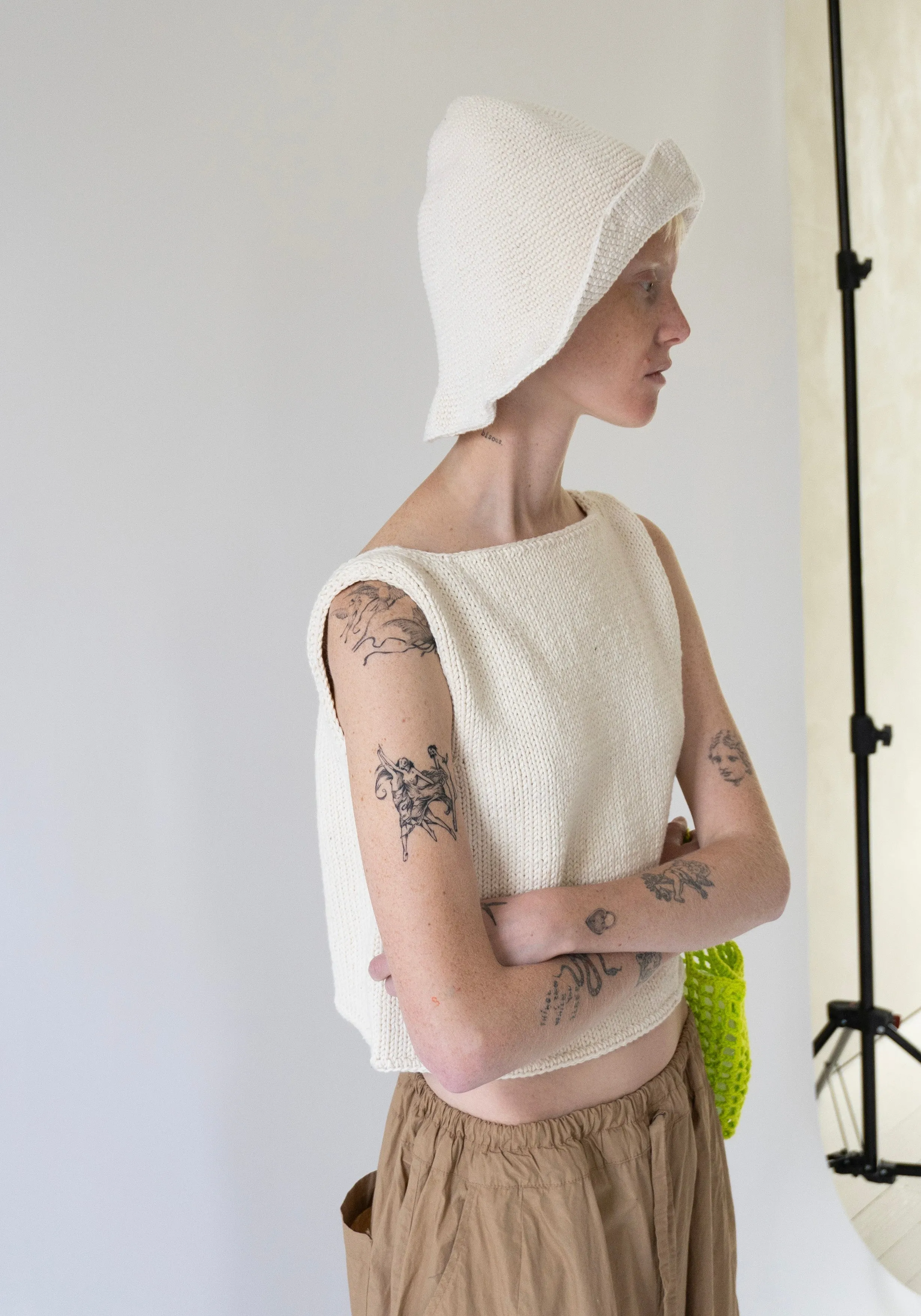 Jami Hat in Off White