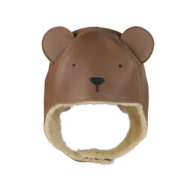 Kapi Classic Hat | Bear | Cognac Classic Leather