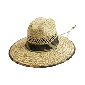 Kids Camo Rush Straw Lifeguard
