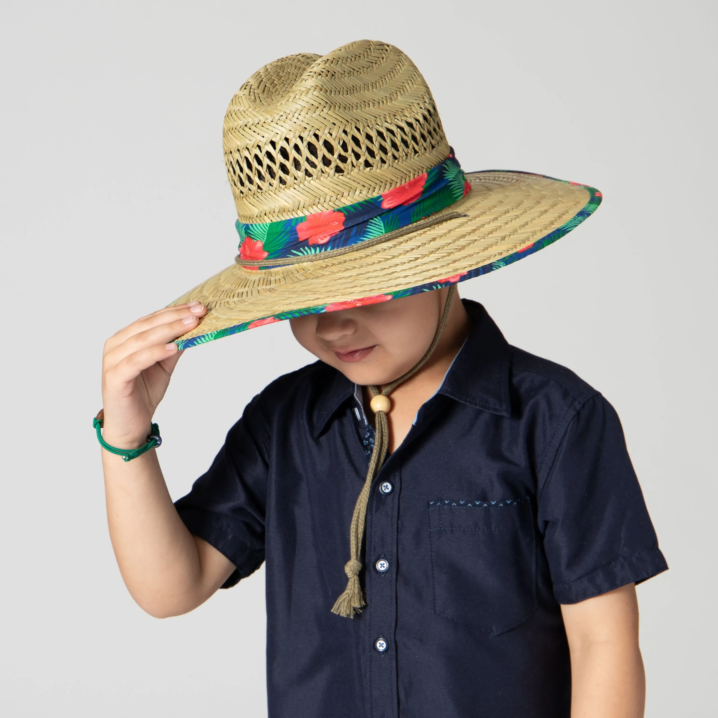 Kids Camo Rush Straw Lifeguard