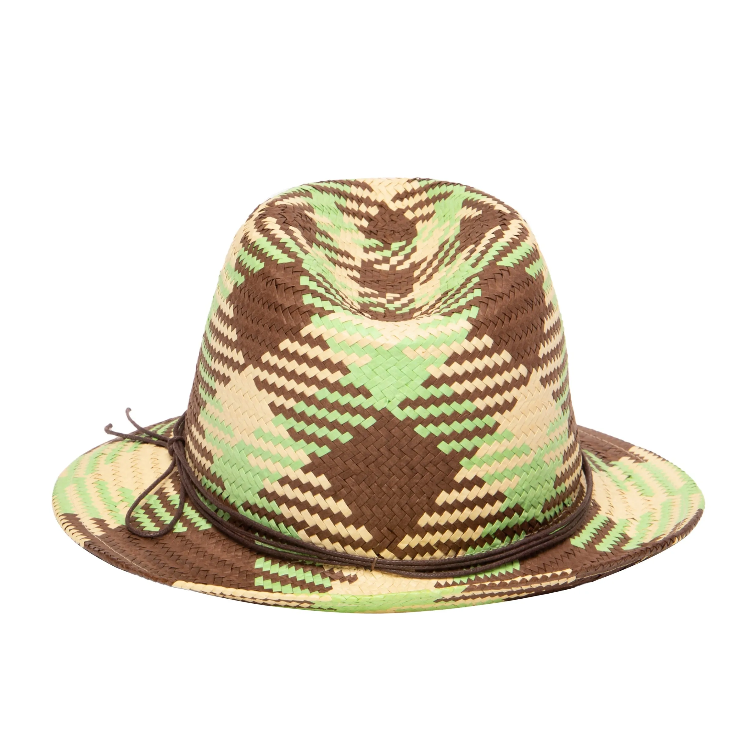 Kids Woven Paper Fedora
