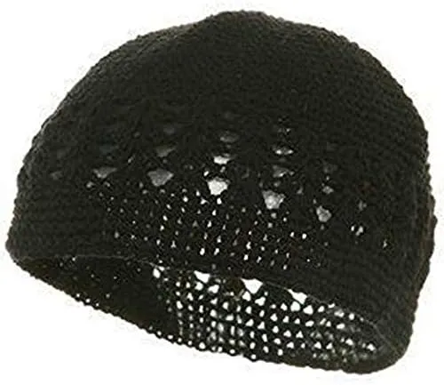 Knit Kufi Hat - Koopy Cap - Crochet Beanie