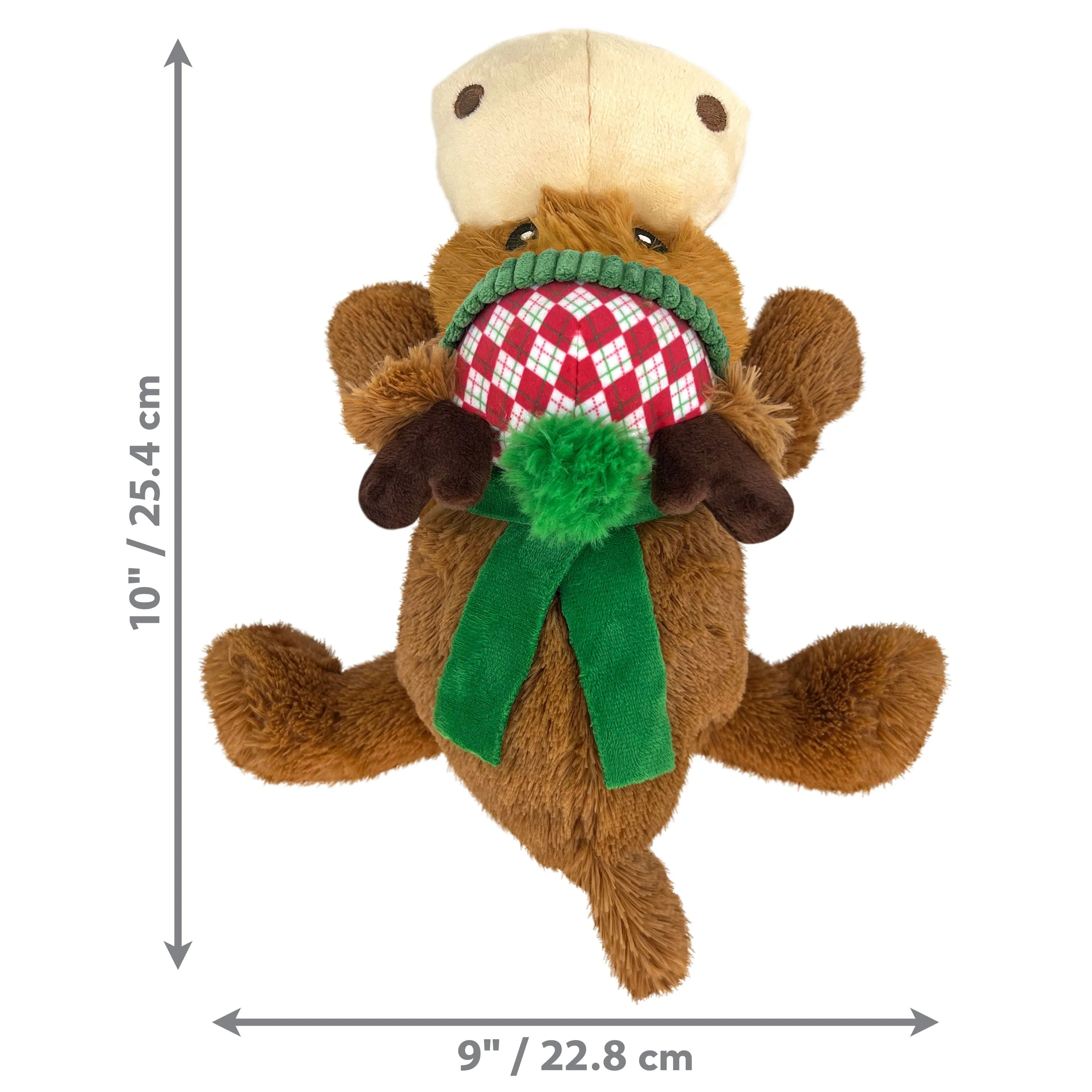 KONG Christmas Cozie Reindeer Soft Dog Toy Medium