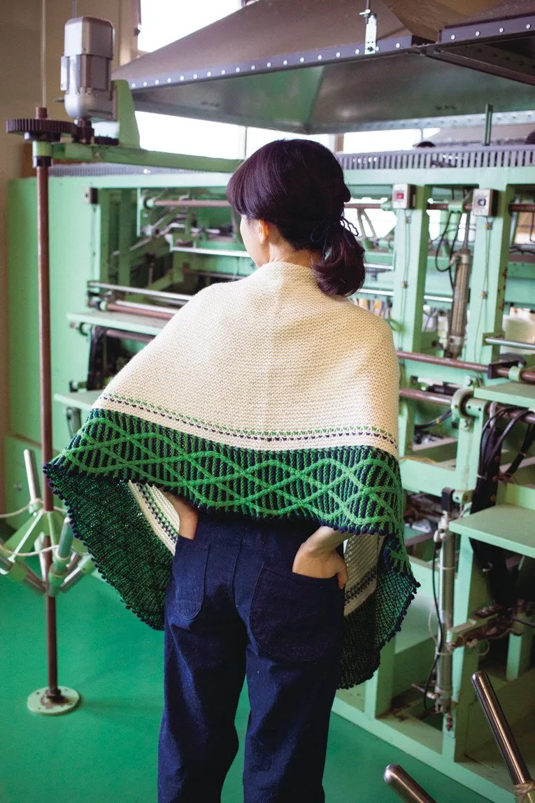 Kujaku Shawl - GENMOU Printed Pattern #04