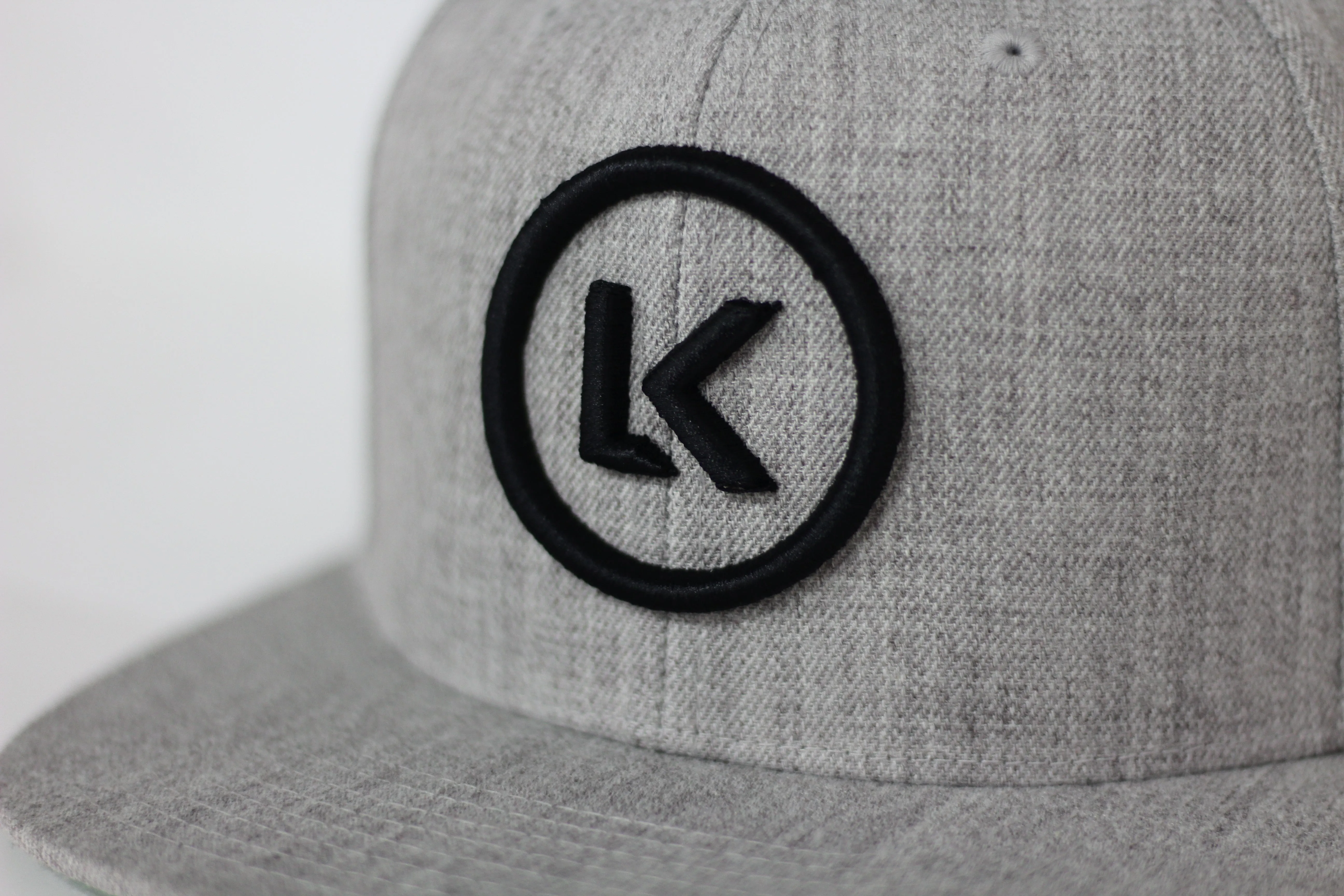 Legit Kicks Snapback Hat Grey