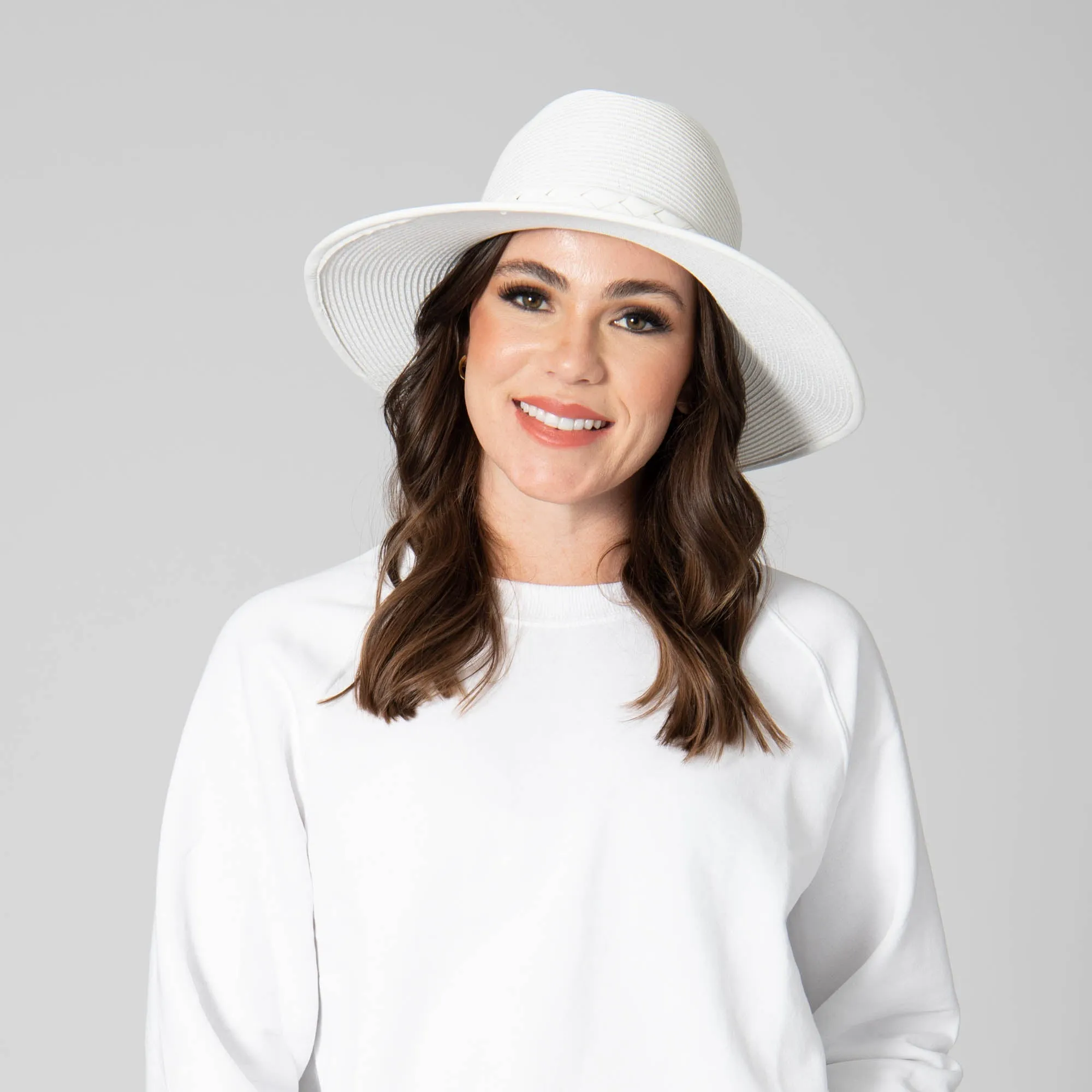 Looker Fedora - Ultrabraided Fedora with Braided Faux Band