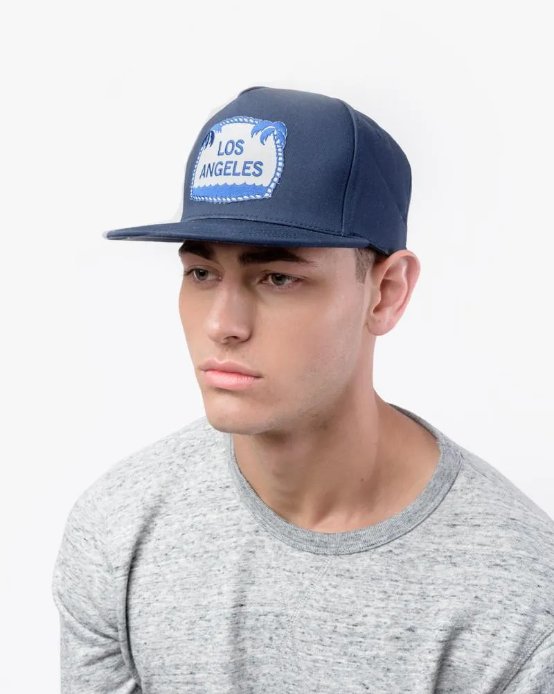 Los Angeles Ball Cap in Navy