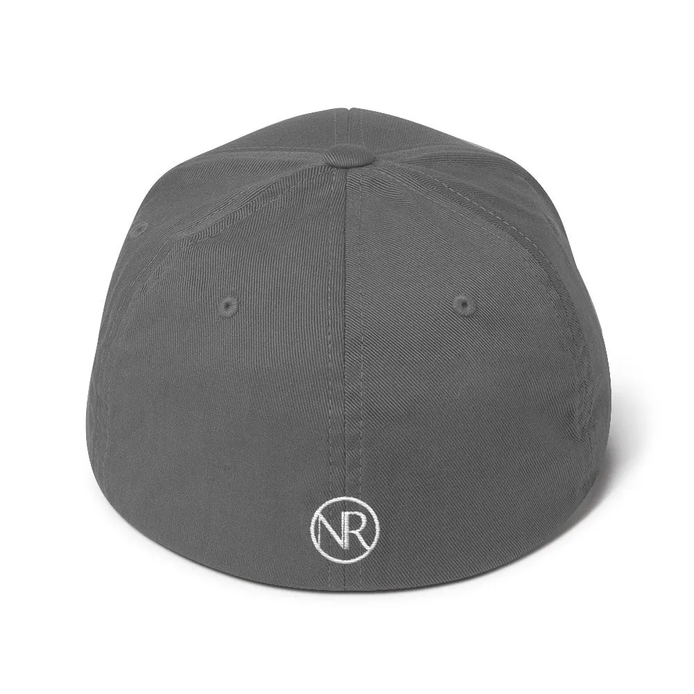 Louisiana - Structured Twill Cap - White Embroidery - LA - Many Hat Color Options Available