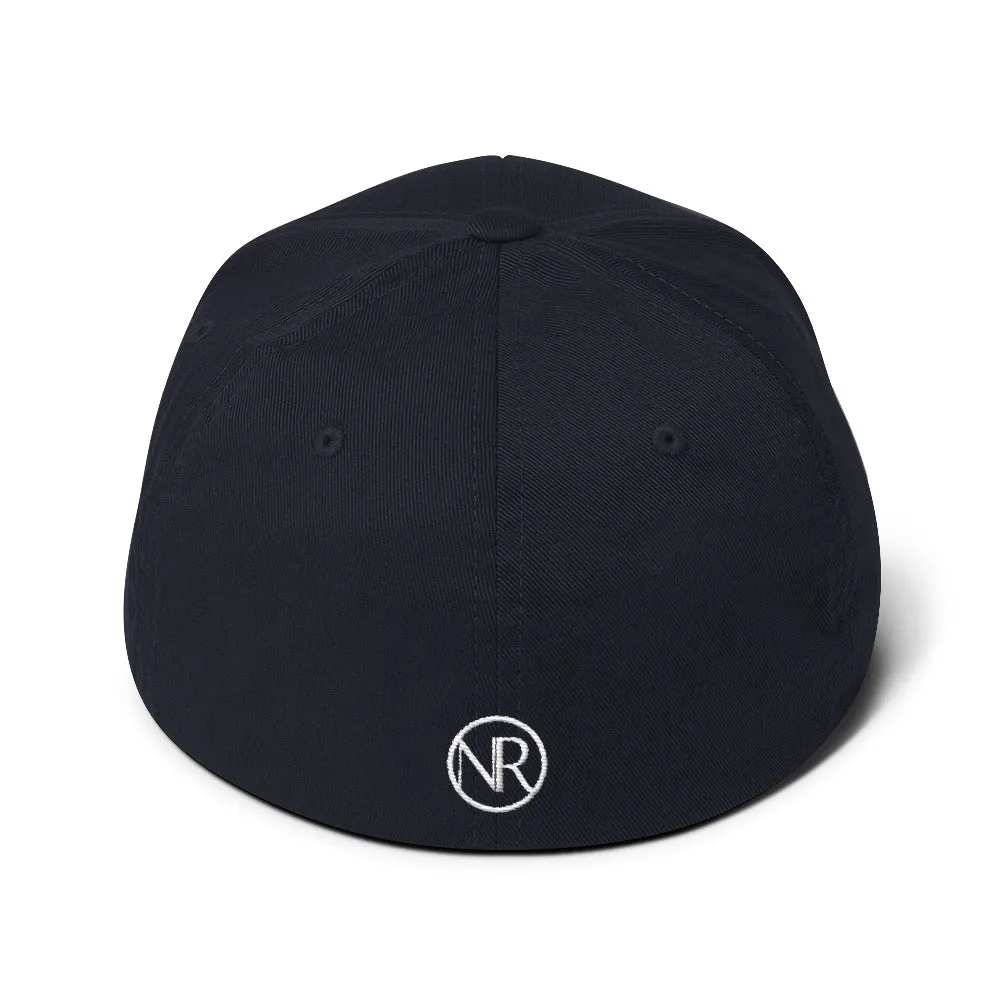Louisiana - Structured Twill Cap - White Embroidery - LA - Many Hat Color Options Available