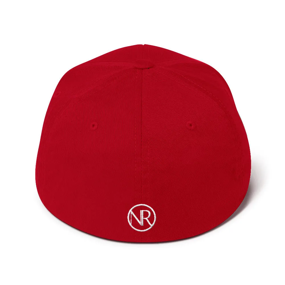 Louisiana - Structured Twill Cap - White Embroidery - LA - Many Hat Color Options Available