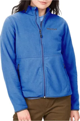 MARMOT Women's Rocklin Full-Zip Jacket - Classic, Warm, Lightweight 100-Weight Fleece Layer