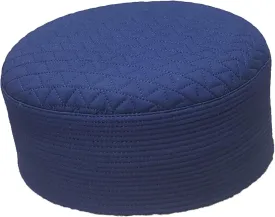 Men's Kufi Hat - Black Muslim Prayer Cap - Warm Cotton Beanie - Small/Medium/Large