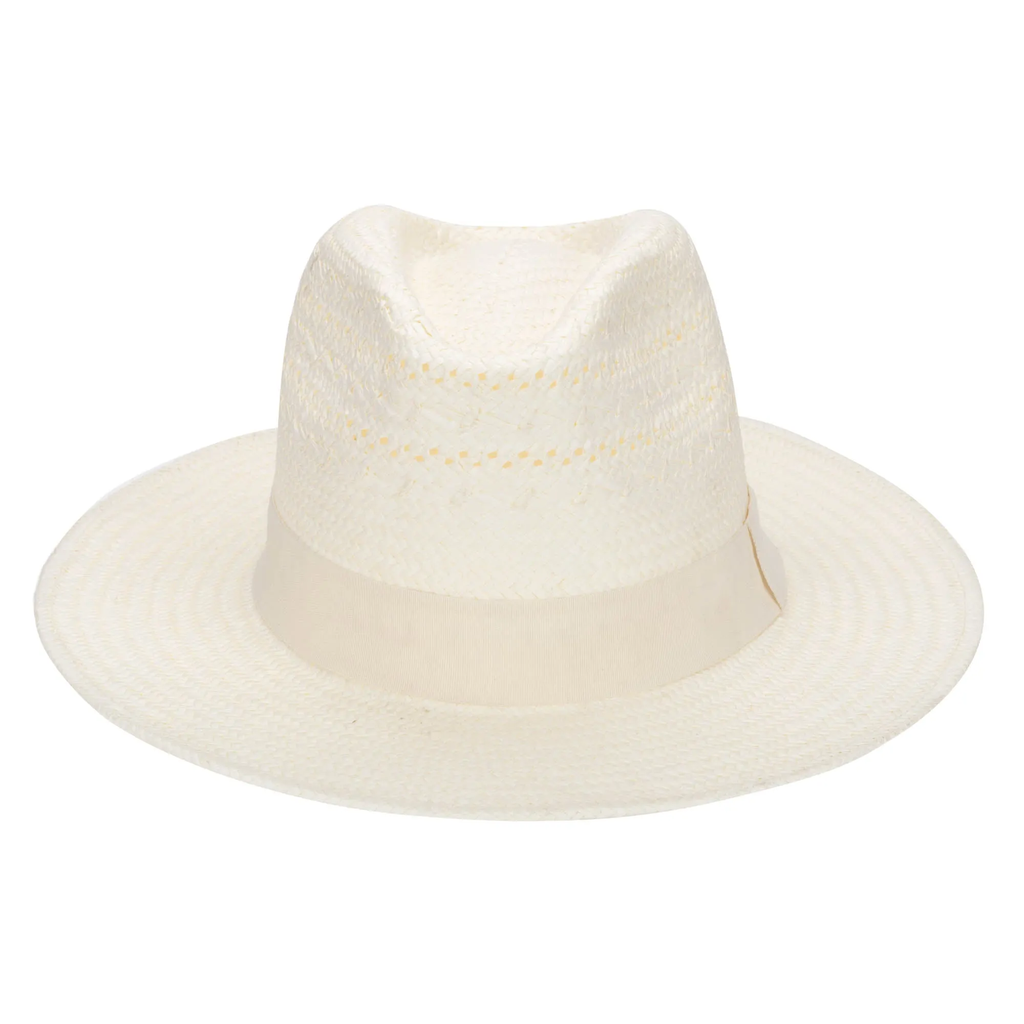 Mens Paperbraid Ivory Fedora