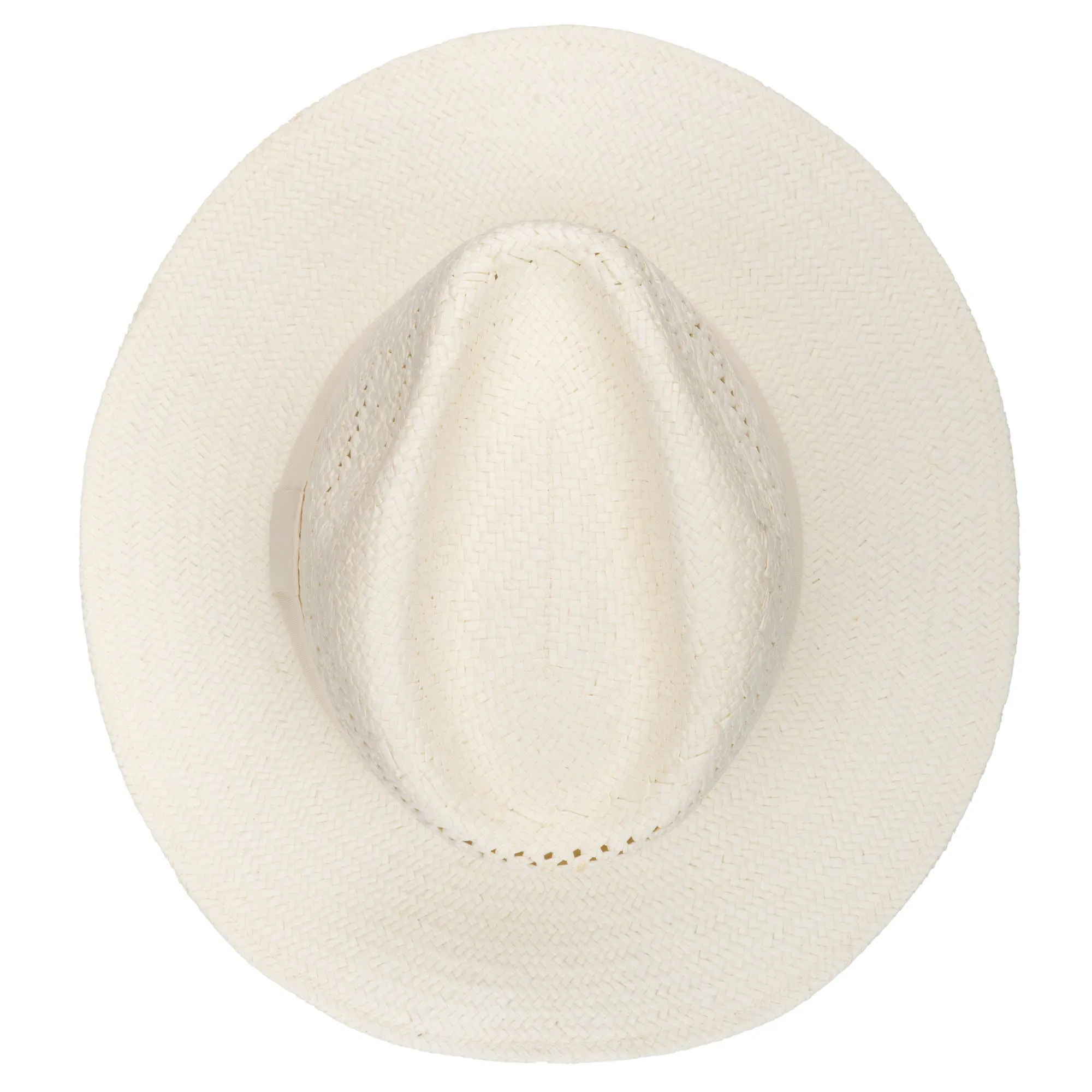 Mens Paperbraid Ivory Fedora