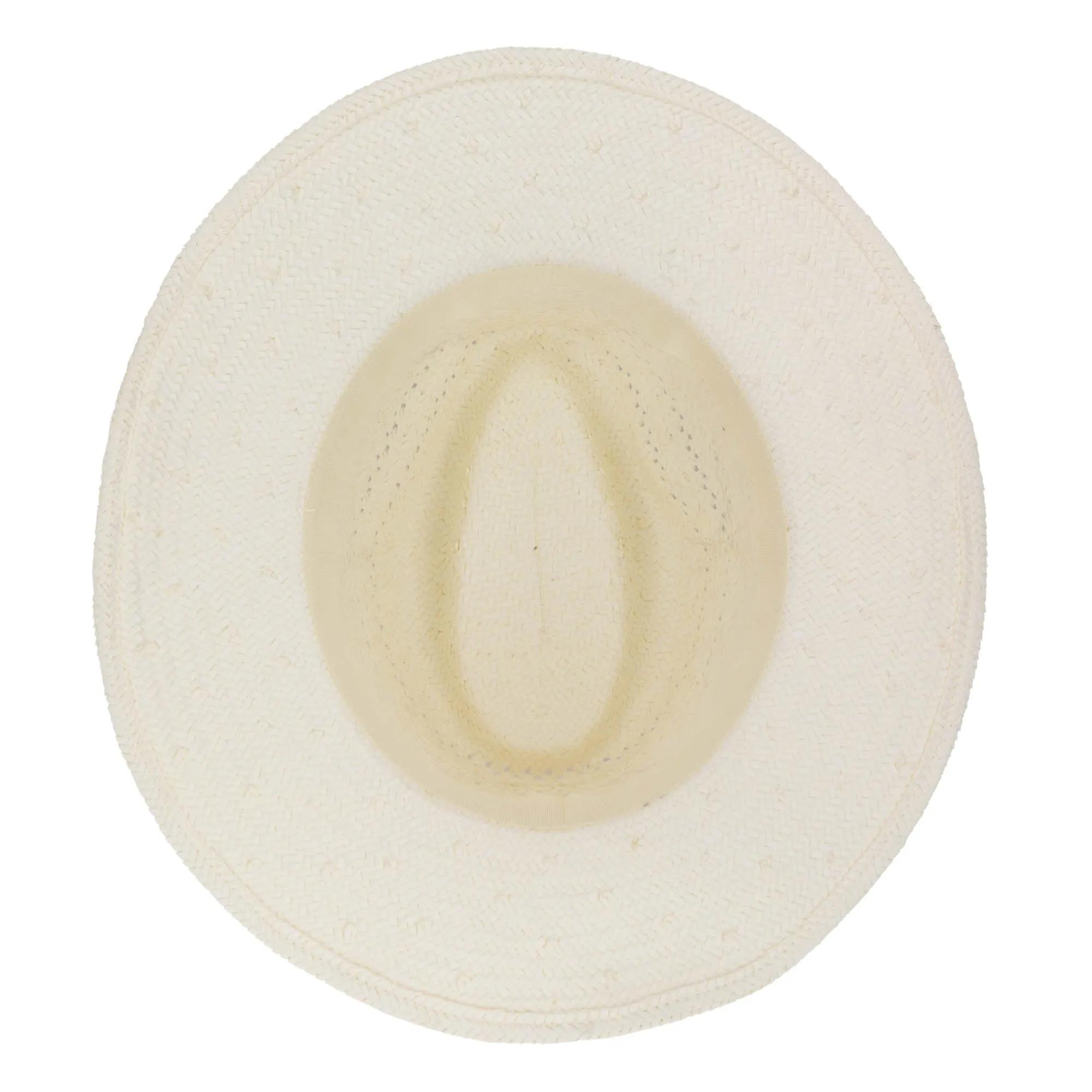 Mens Paperbraid Ivory Fedora
