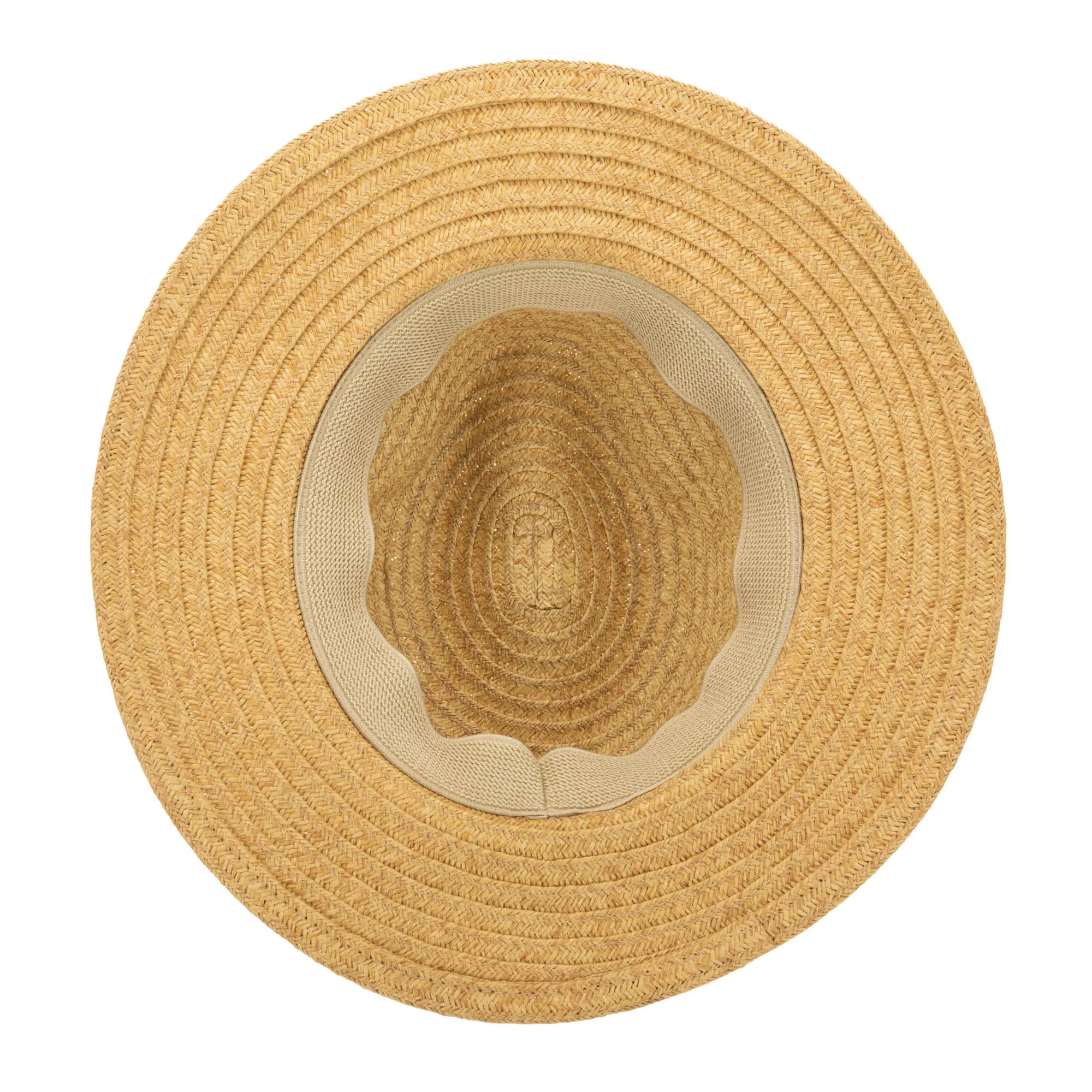 Mens Two Tone Ultrabraid Fedora