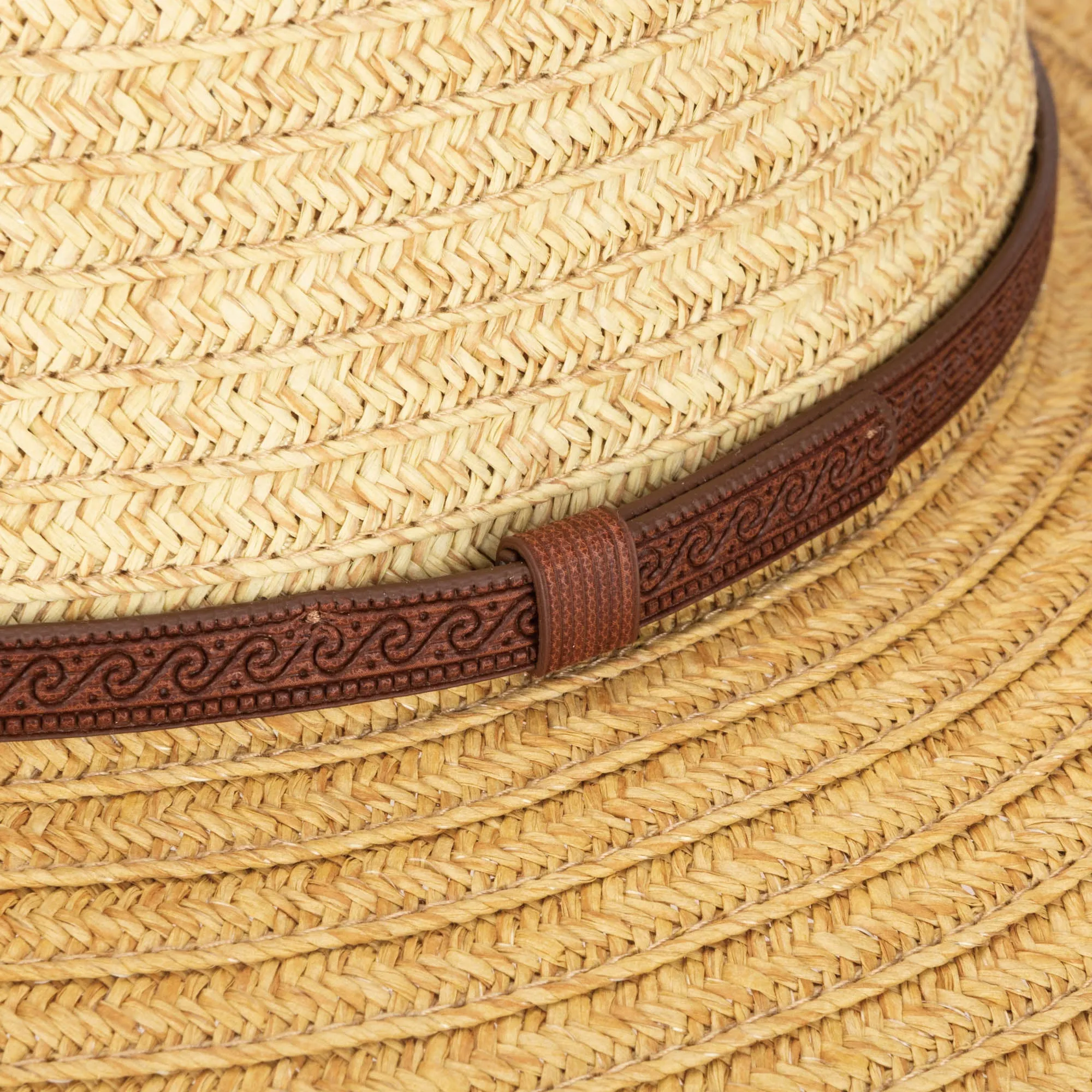 Mens Two Tone Ultrabraid Fedora