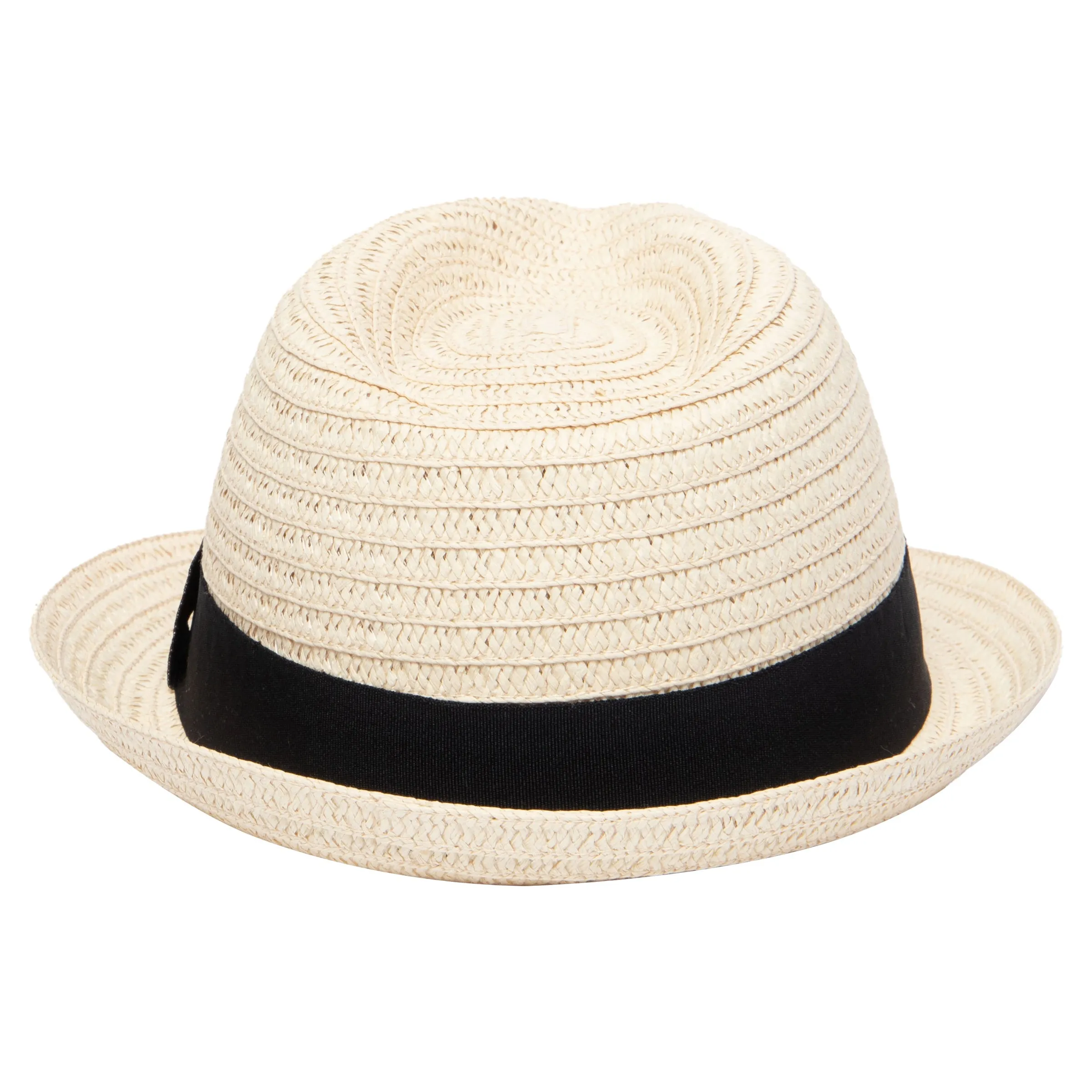 Mens Ultrabraided Fedora with a Grosgrain Band
