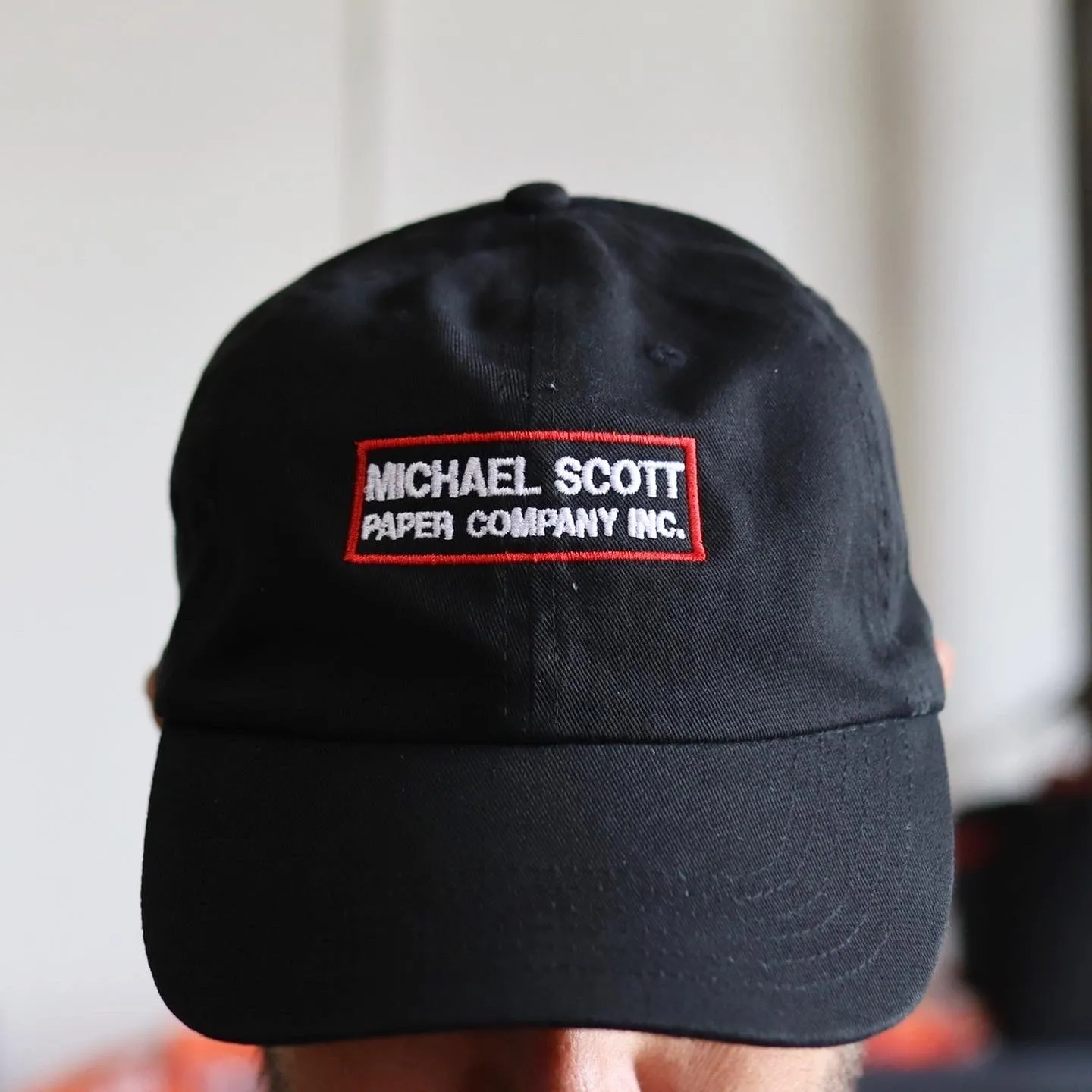 Michael Scott Paper Co. - Classic Dad Hat Black