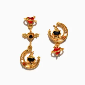 Midnight Meow Dangle Earrings