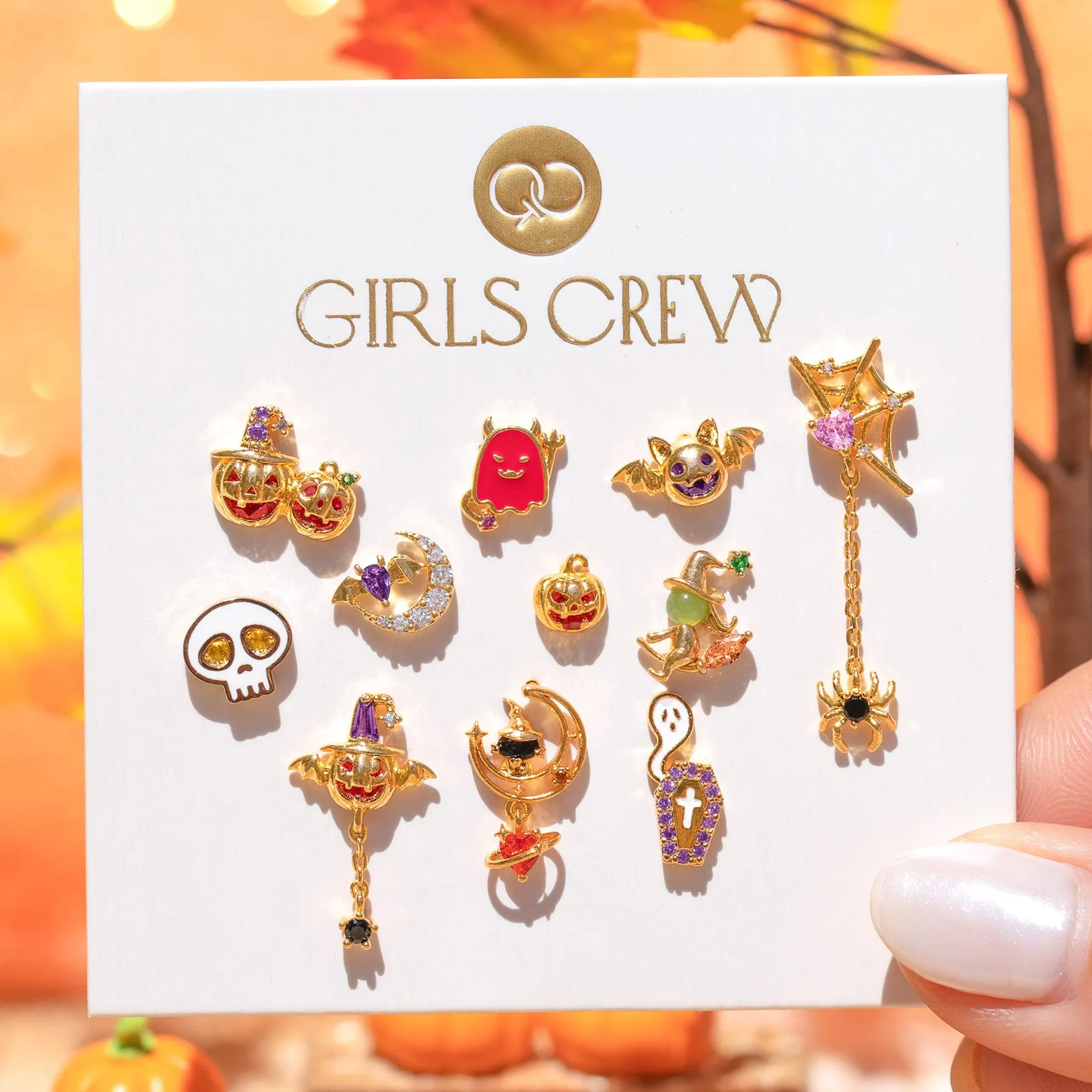Midnight Meow Dangle Earrings