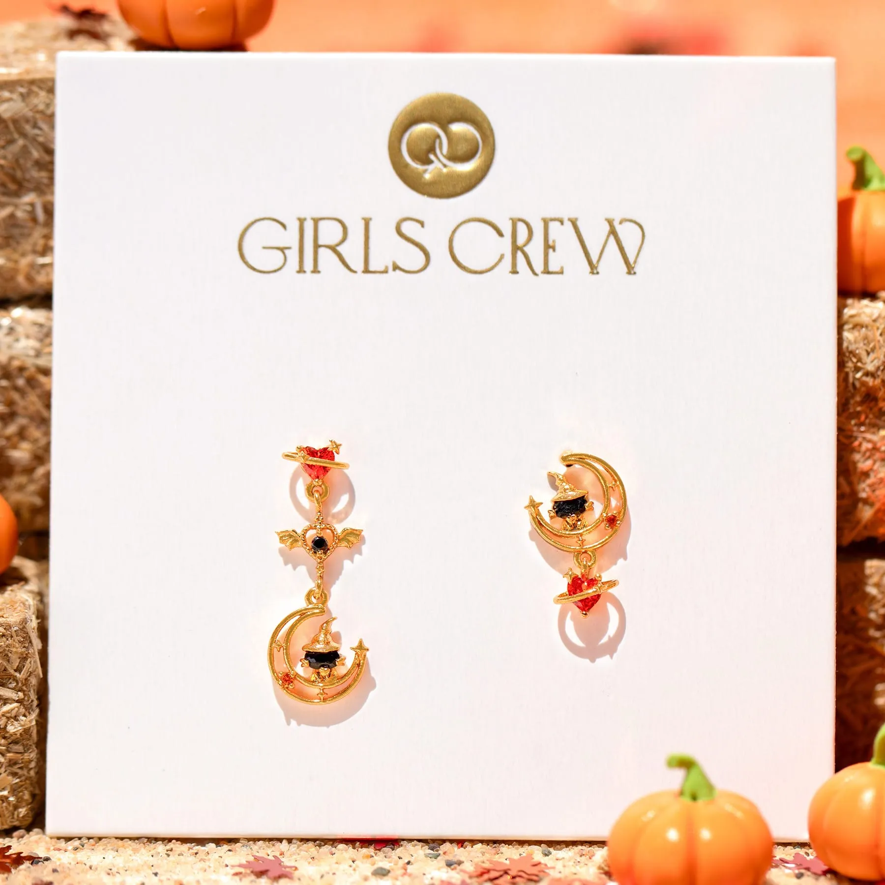 Midnight Meow Dangle Earrings
