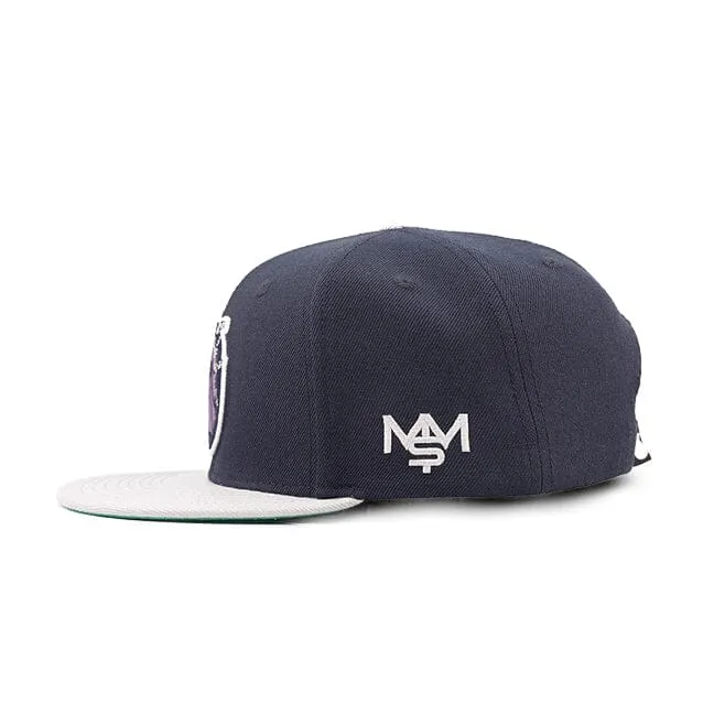 Money Showers - Navy Snapback Cap