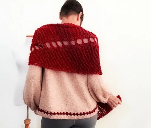 NEW!  Pierre shawl
