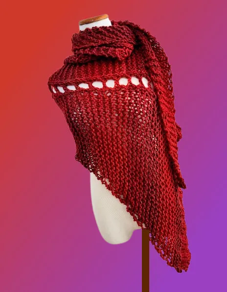 NEW!  Pierre shawl