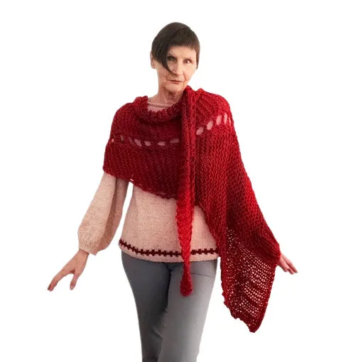 NEW!  Pierre shawl