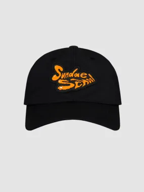 Spiky Logo Vulcanized Orange Cap