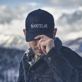 Outlaw Logo Embroidered Structured Twill Cap