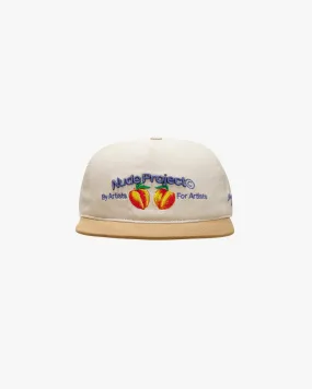 PEACH CAP OFF-WHITE