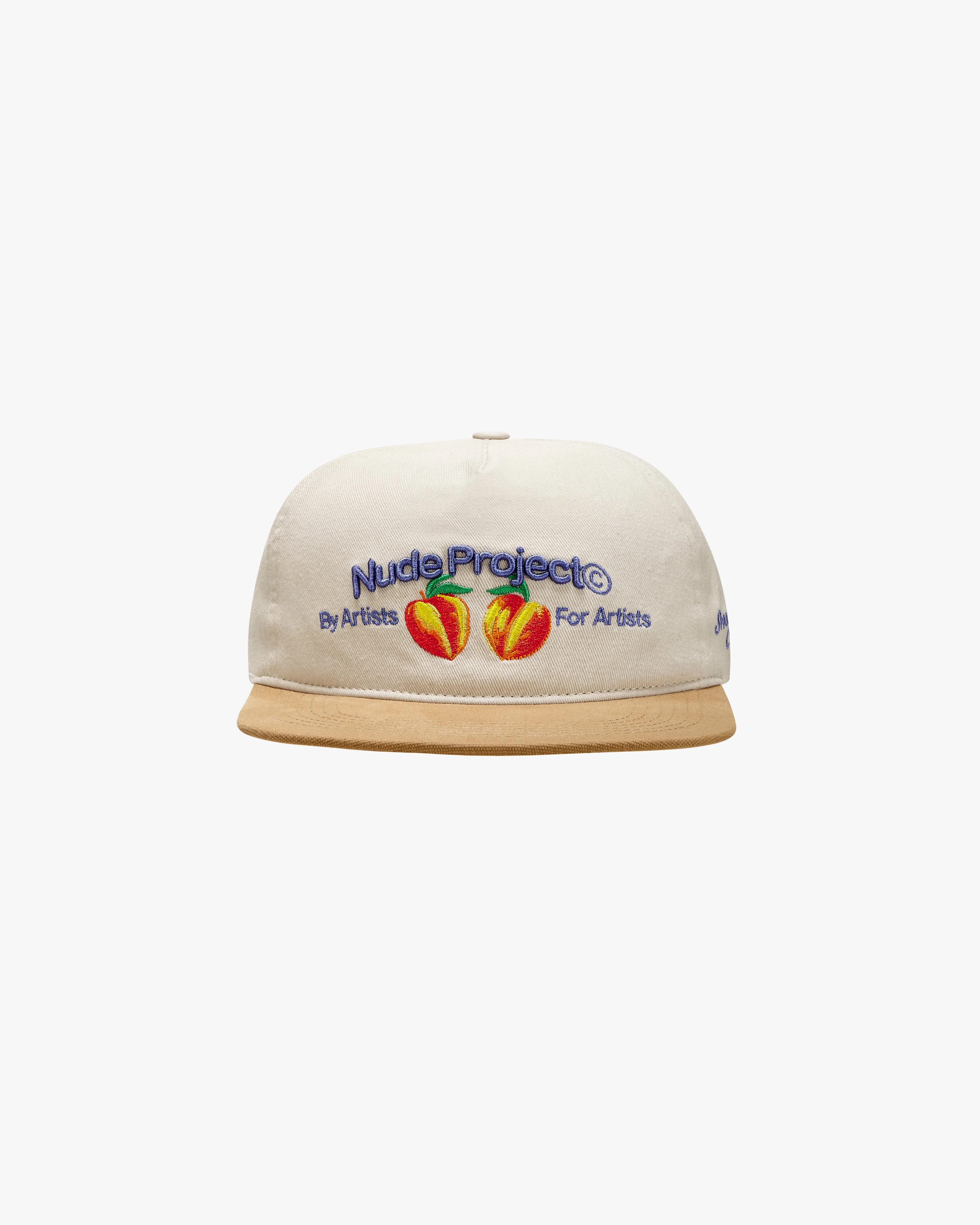 PEACH CAP OFF-WHITE