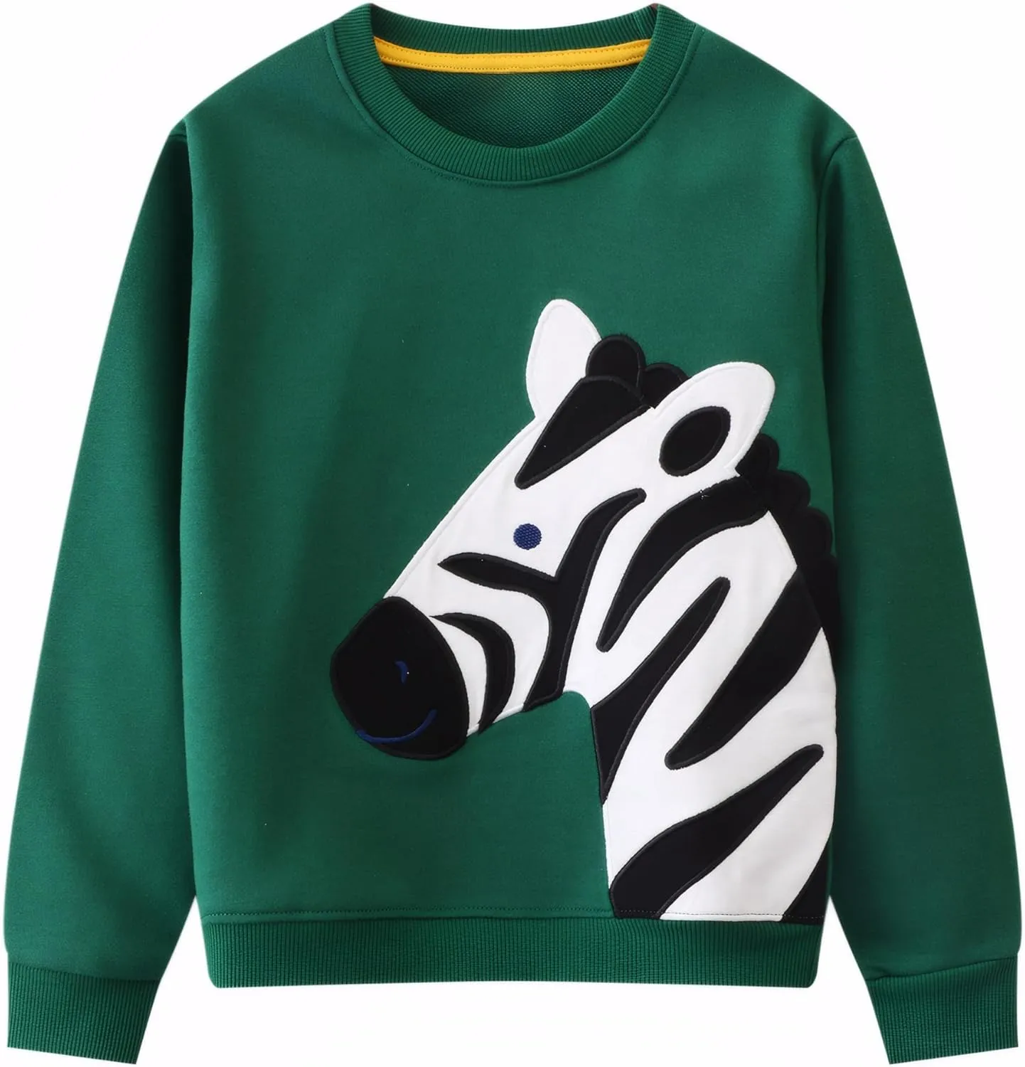 Popshion Toddler Boys Sweatshirt Cotton Lightweight Kids Winter Warm Sweater Crewneck Pullover Tops