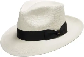 Portofino Retro Panama White Straw Hat