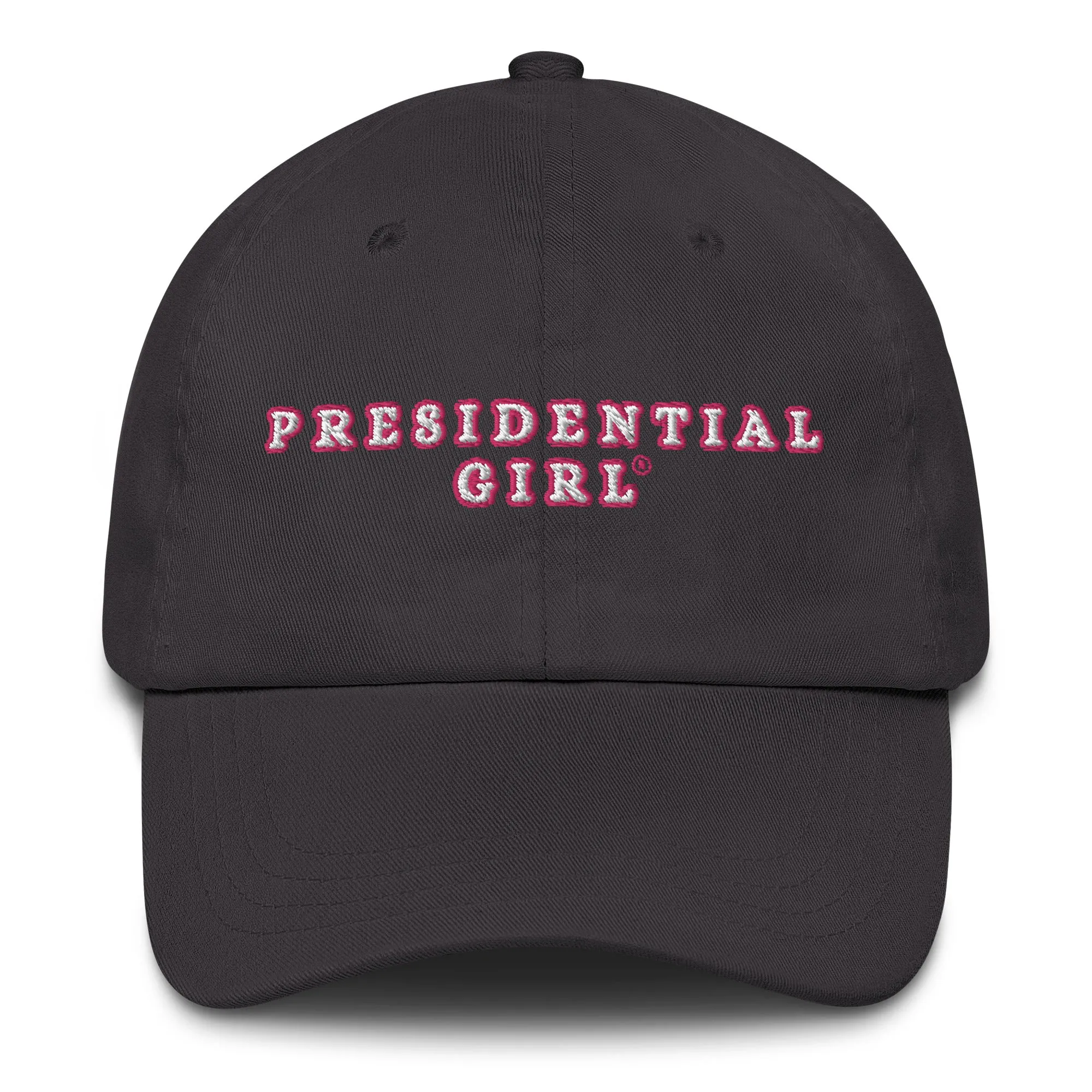 PRESIDENTIAL GIRL®- PINK AND WHITE CAP