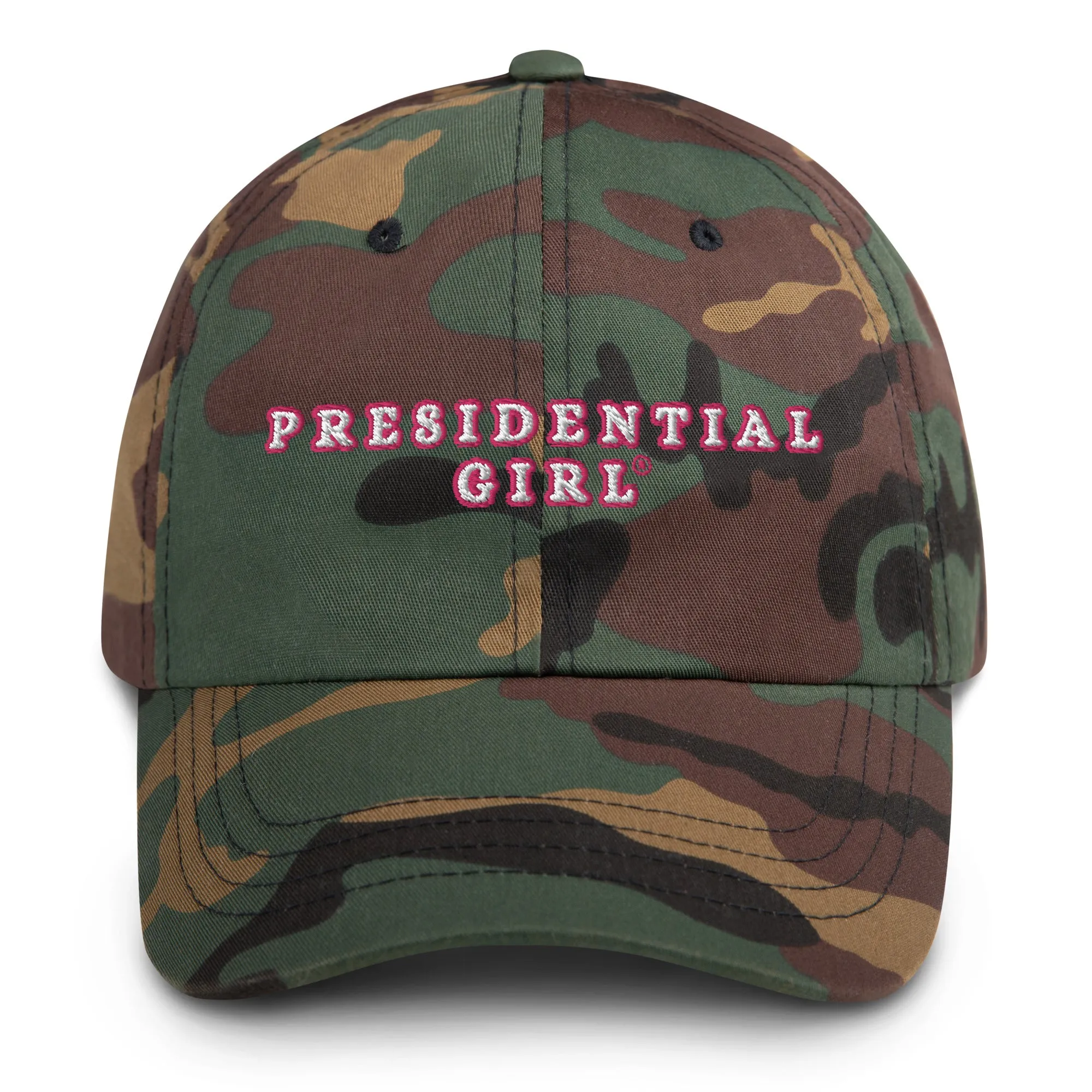 PRESIDENTIAL GIRL®- PINK AND WHITE CAP