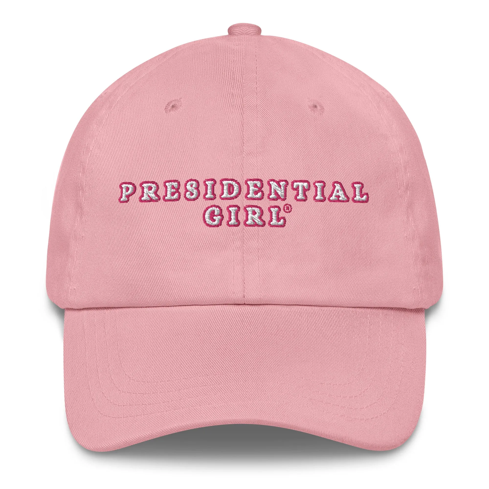 PRESIDENTIAL GIRL®- PINK AND WHITE CAP