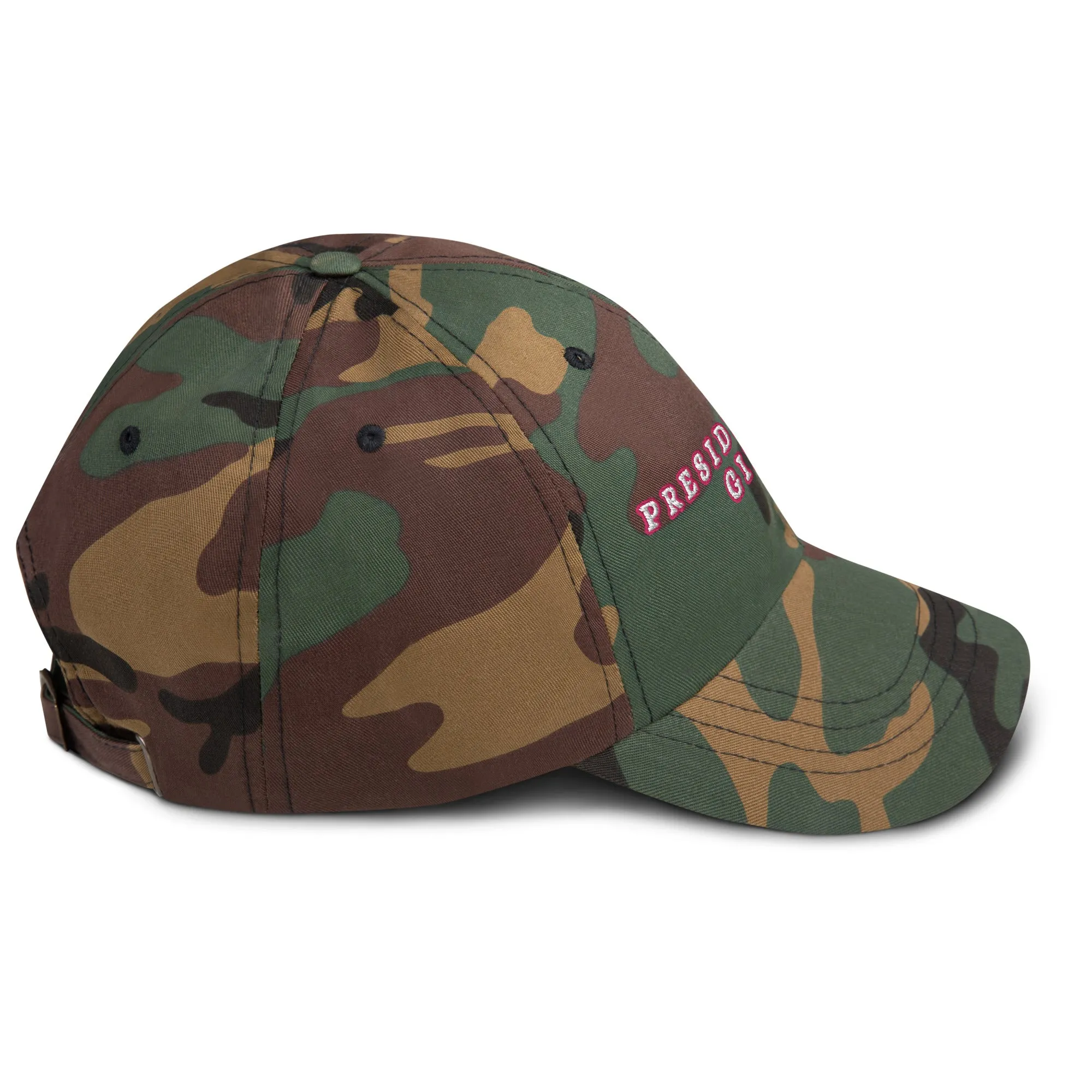 PRESIDENTIAL GIRL®- PINK AND WHITE CAP