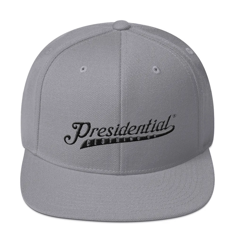 Presidential® Clothing Co P On Back | Snapback Hat